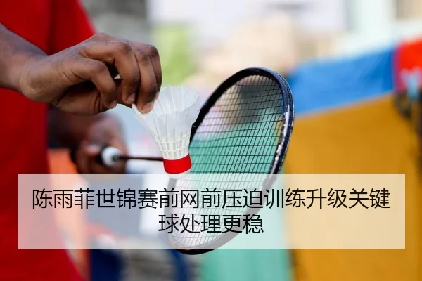 陈雨菲世锦赛前网前压迫训练升级关键球处理更稳